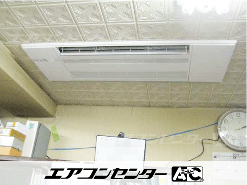 ハウジングエアコン セット 天井カセット1方向形 業務用エアコン 3.6kW