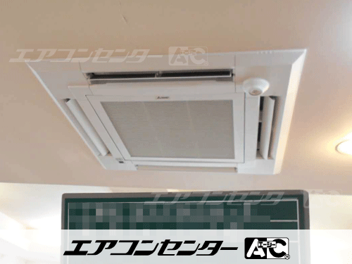 天井カセット形4方向吹出 業務用エアコン 6馬力シングル 1式