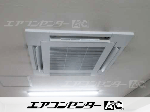 天井カセット形4方向吹出 業務用エアコン 6馬力シングル 1式