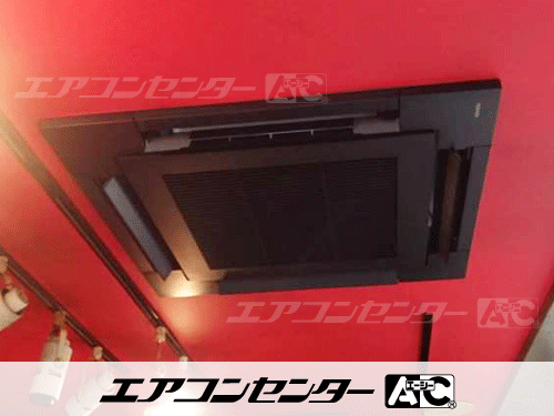 天井カセット形4方向吹出 業務用エアコン 6馬力シングル 1式