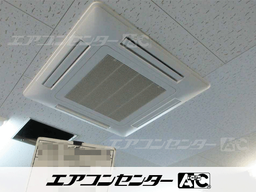 天井カセット形4方向吹出 業務用エアコン 10馬力ツイン 1式、天井カセット形4方向吹出 業務用エアコン 4馬力シングル 1式