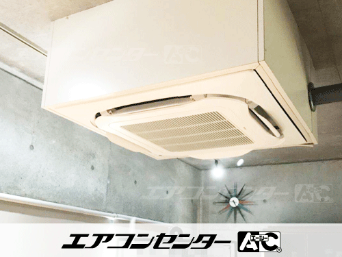 天井カセット形4方向吹出 業務用エアコン 2.5馬力シングル 1式、ハウジングエアコン セット 壁埋込形 業務用エアコン 2.8kW 2式、ハウジングエアコン セット 天井カセット1方向形 業務用エアコン 2.8kW 2式