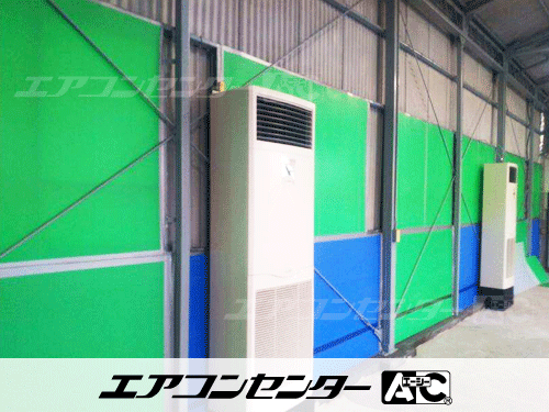 床置形 業務用エアコン 6馬力シングル 2式