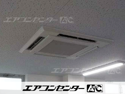 天井カセット形4方向吹出 業務用エアコン 4馬力シングル 2式