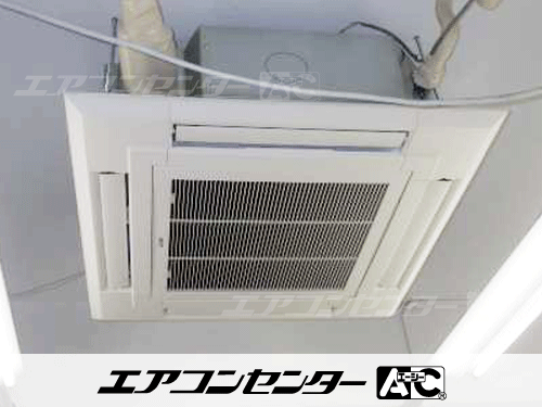 天井カセット形4方向吹出 業務用エアコン 8馬力ツイン 1式