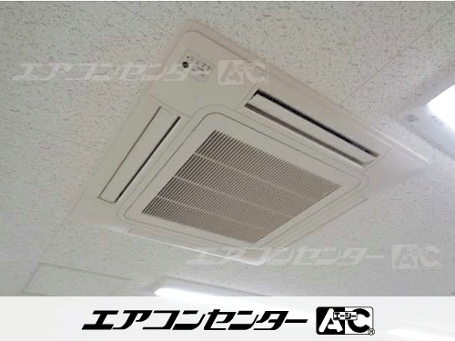 天井カセット形4方向吹出 業務用エアコン 6馬力シングル 1式