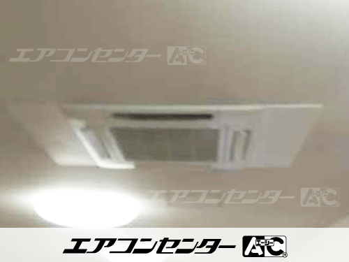 天井カセット形4方向吹出 業務用エアコン 6馬力シングル 1式