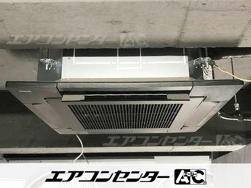 天井カセット形4方向吹出 業務用エアコン 4馬力ツイン 1式