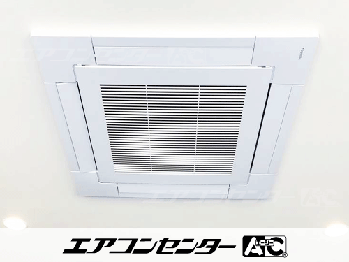 天井カセット形4方向吹出 業務用エアコン 3馬力シングル 2式