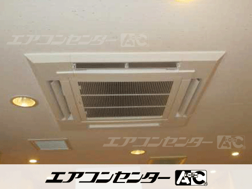 天井カセット形4方向吹出 業務用エアコン 6馬力ツイン 1式