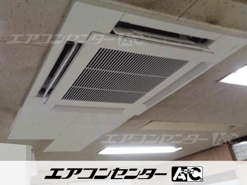 天井カセット形4方向吹出 業務用エアコン 3馬力シングル 1式、天井カセット形4方向吹出 業務用エアコン 3馬力シングル 1式