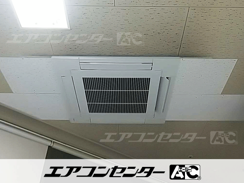 天井カセット形4方向吹出 業務用エアコン 6馬力ツイン 1式