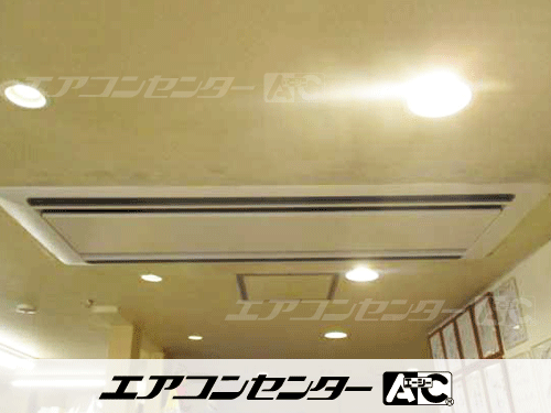 天井カセット形2方向吹出 業務用エアコン 6馬力シングル 1式