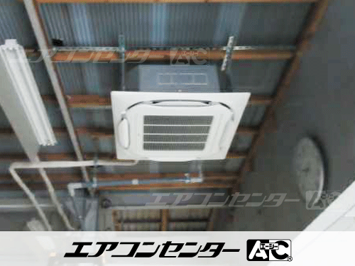 天井カセット形4方向吹出 業務用エアコン 6馬力シングル 1式、天井カセット形4方向吹出 業務用エアコン 5馬力シングル 2式