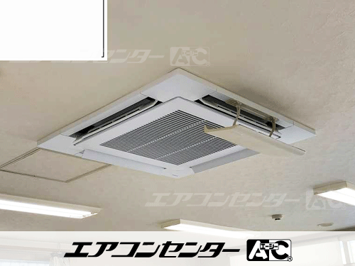 天井カセット形4方向吹出 業務用エアコン 5馬力シングル 1式