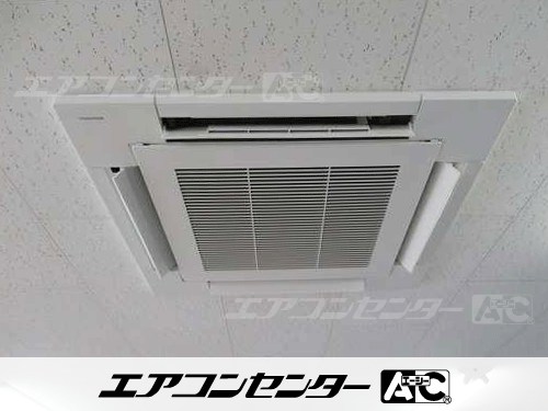 天井カセット形4方向吹出 業務用エアコン 5馬力ツイン 1式