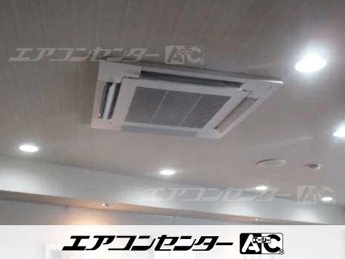 天井カセット形4方向吹出 業務用エアコン 5馬力シングル 1式