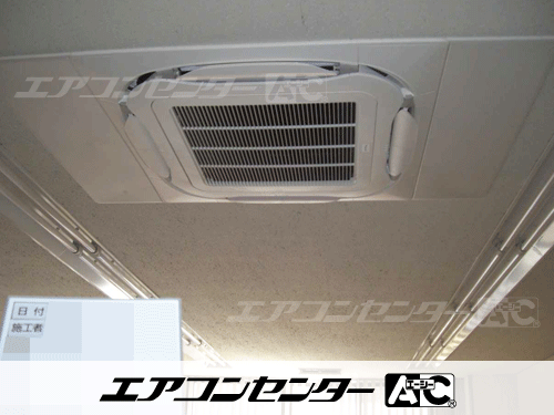 天井カセット形4方向吹出 業務用エアコン 4馬力ツイン 1式、天井カセット形4方向吹出 業務用エアコン 3馬力シングル 1式