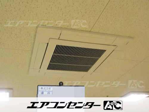 天井カセット形4方向吹出 業務用エアコン 6馬力ツイン 1式