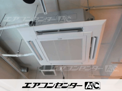 天井カセット形4方向吹出 業務用エアコン 6馬力シングル 1式