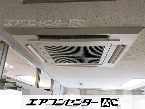 天井カセット形4方向吹出 業務用エアコン 8馬力ツイン 1式
