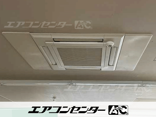 天井カセット形4方向吹出 業務用エアコン 5馬力シングル 2式