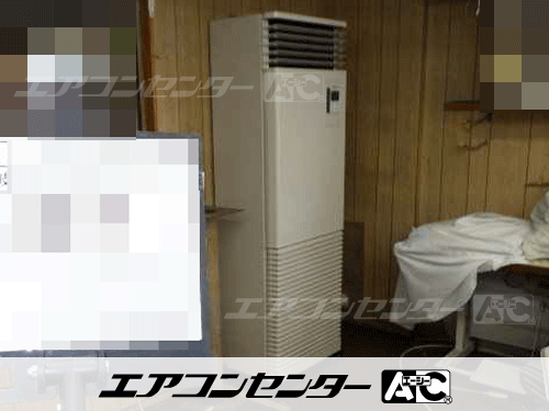 床置形 業務用エアコン 4馬力シングル 2式