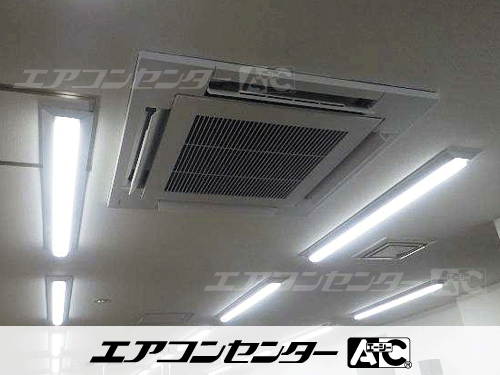 天井カセット形4方向吹出 業務用エアコン 5馬力シングル 2式
