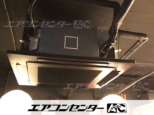 天井カセット形4方向吹出 業務用エアコン 4馬力シングル 1式、天井カセット形4方向吹出 業務用エアコン 3馬力シングル 1式、天井カセット形4方向吹出 業務用エアコン 2馬力シングル 2式