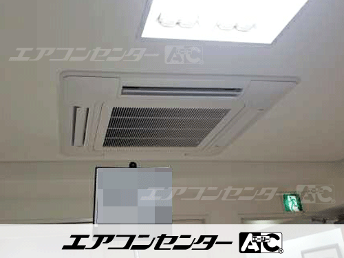 天井カセット形4方向吹出 業務用エアコン 3馬力シングル 1式、天井カセット形4方向吹出 業務用エアコン 2馬力シングル 1式
