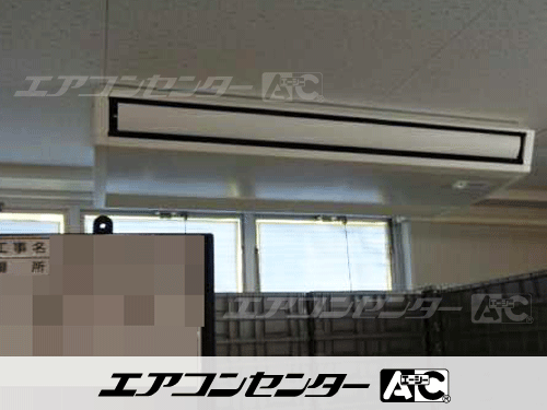 天井吊形 業務用エアコン 10馬力ツイン 3式、天井吊形 業務用エアコン 5馬力シングル 1式、壁掛形 業務用エアコン 3馬力シングル 1式