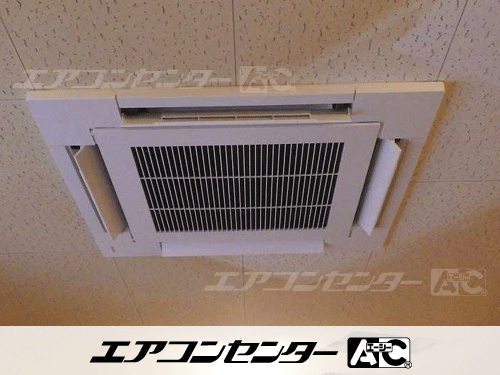 天井カセット形4方向吹出 業務用エアコン 6馬力ツイン 1式