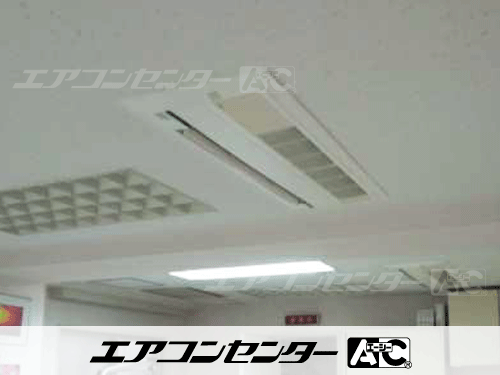 ハウジングエアコン セット 天井カセット1方向形 業務用エアコン 2.8kW 2式