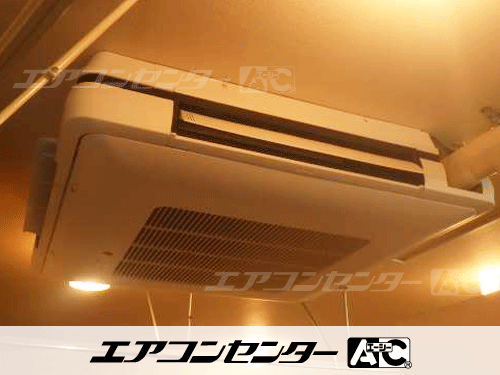 天井吊形 業務用エアコン 2.5馬力シングル 1式
