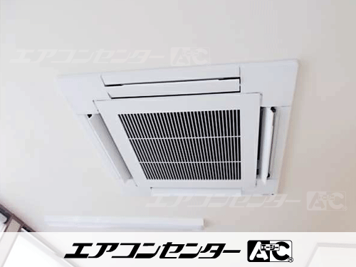 天井カセット形4方向吹出 業務用エアコン 4馬力シングル 2式
