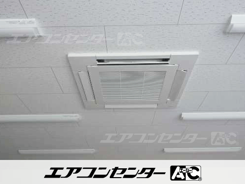 天井カセット形4方向吹出 業務用エアコン 6馬力シングル 2式
