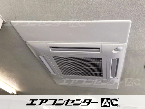 天井カセット形4方向吹出 業務用エアコン 6馬力シングル 1式