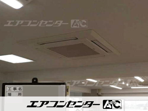 天井カセット形4方向吹出 業務用エアコン 4馬力ツイン 1式
