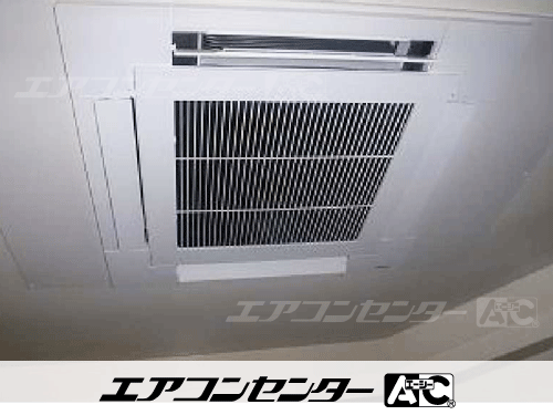 天井カセット形4方向吹出 業務用エアコン 3馬力シングル 1式