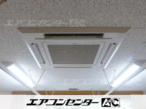 天井カセット形4方向吹出 業務用エアコン 4馬力ツイン 1式、天井カセット形4方向吹出 業務用エアコン 2馬力シングル 1式
