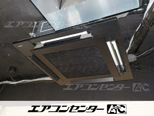 天井カセット形4方向吹出 業務用エアコン 5馬力ツイン 1式