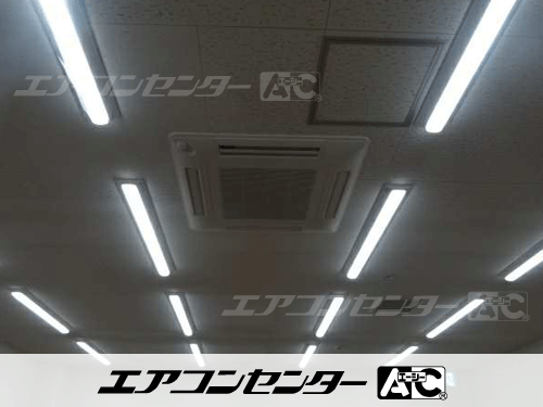 天井カセット形4方向吹出 業務用エアコン 6馬力シングル 2式