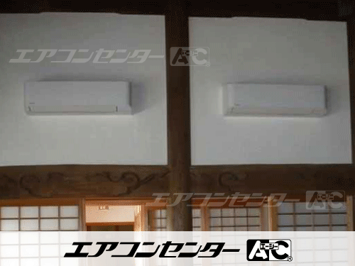 壁掛形 業務用エアコン 3馬力シングル 3式