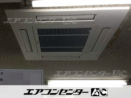 天井カセット形4方向吹出 業務用エアコン 4馬力ツイン 1式