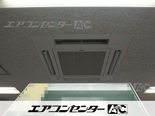 天井カセット形4方向吹出 業務用エアコン 2馬力シングル 1式