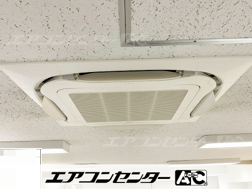 天井カセット形4方向吹出 業務用エアコン 5馬力ツイン 2式