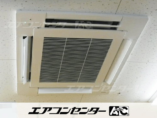 天井カセット形4方向吹出 業務用エアコン 4馬力ツイン 2式
