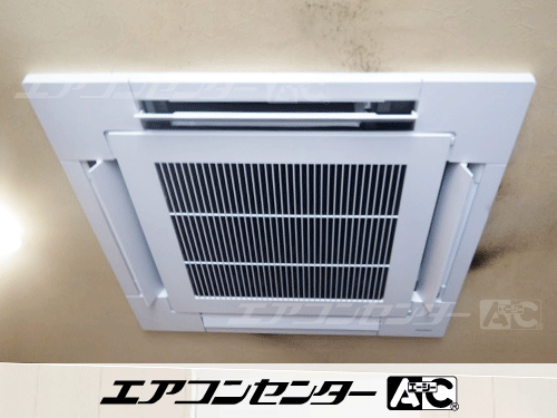 天井カセット形4方向吹出 業務用エアコン 5馬力シングル 1式