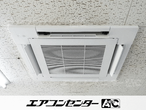 天井カセット形4方向吹出 業務用エアコン 4馬力シングル 1式、天井カセット形4方向吹出 業務用エアコン 2馬力シングル 1式