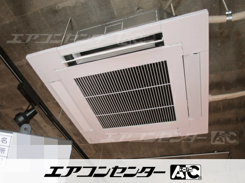 天井カセット形4方向吹出 業務用エアコン 2馬力シングル 1式